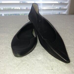 Black MIA Womens Ballet Flats Worn Used